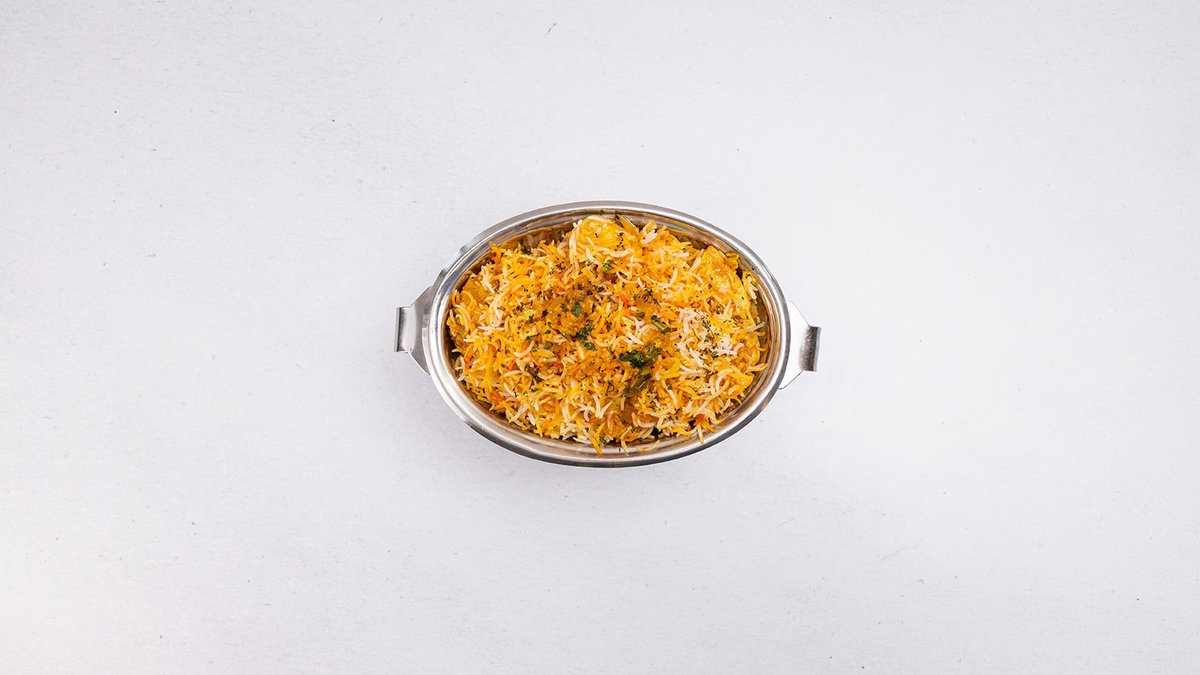 Murgh Biryani — chicken biryani with fragrant basmati rice